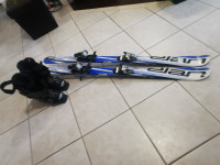 Junior race pro skis 51 inch (app 130mm) long  & Boots