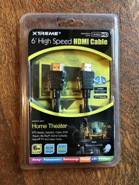NEW- XTREME 6' HDM1 CABLE