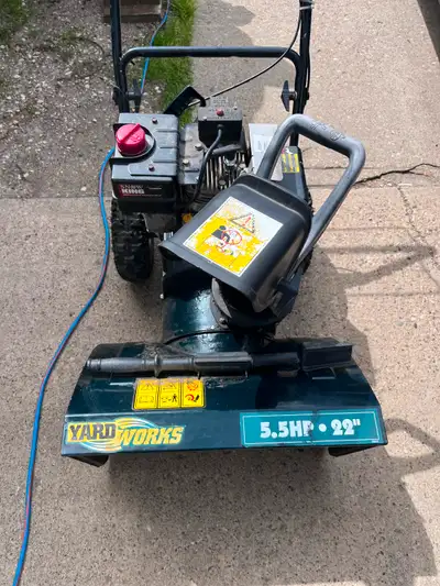 Yardworks Snowblower, View more