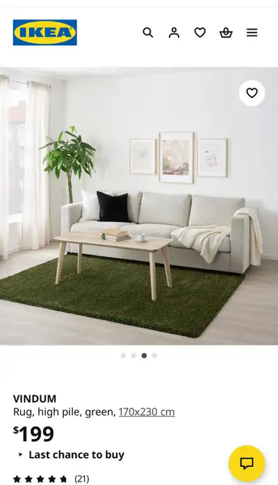 IKEA Vindum Rug, View more