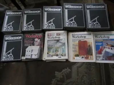 Vintage Canadian Workshop Magazine Lot  Of 136 Issue +5 Others, View more
