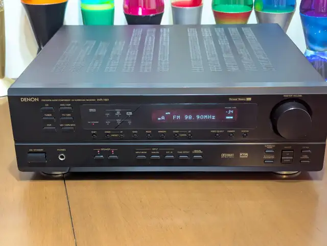 Denon AVR-1601 375 Watt 5.1 Amplifier 75 Watts / Channel in Stereo Systems & Home Theatre in Red Deer - Image 2