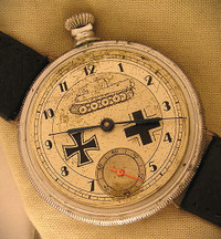 Vintage Roskopf Swiss WW2 style Wrist Watch - Montre - 350$A be