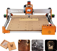 CNC router machine with 20w laser and bed