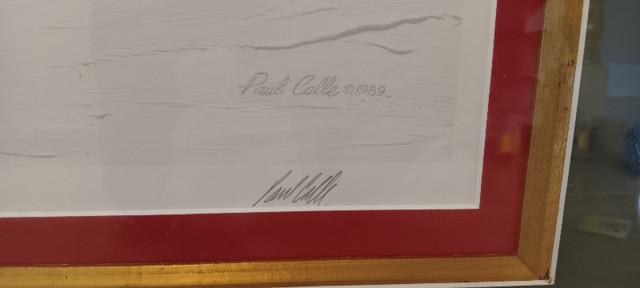 Paul Calle Limited Edition Signed Print in Arts & Collectibles in Oshawa / Durham Region - Image 3