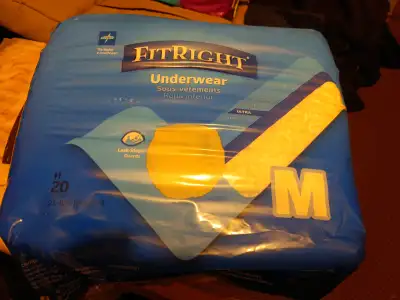 Medline Fitright Ultra Protective Underwear, Medium, View more