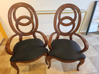 2 matching elegant chairs