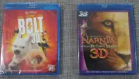 *NEUF* Blu-ray 3D ( Bolt, Narnia)
