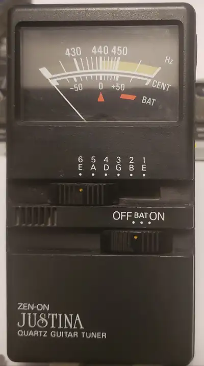 Vintage Justina Quartz Guitar Tuner, View more