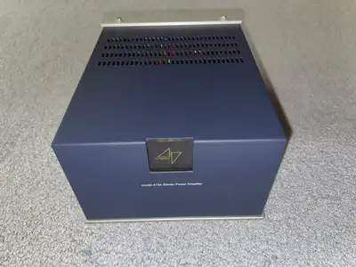 Japanes 47 Laboratory Model 4734 Midnight Blue Stereo Amplifier, View more