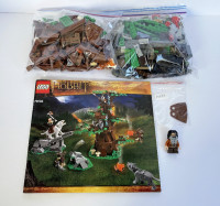 Lego set 79002 Attack of the Wargs - 376 Pc - 1 Fig - The Hobbit