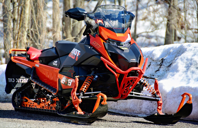 2025 Arctic Cat RIOT 858 ES 146 (1.75") ATAC ORANGE in Snowmobiles in Oshawa / Durham Region