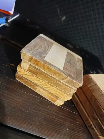 End Grain coffe table coasters., View more