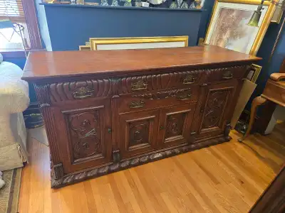 Antique buffet, View more