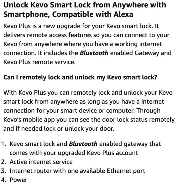 KEVO PLUS Bluetooth Enabled Gateway  For KEVO in Other in Oshawa / Durham Region - Image 4