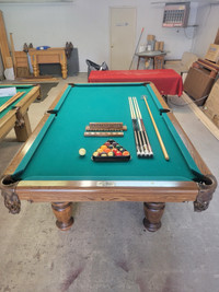 8ft Dufferin Regal Pool Table. FREE DELIVERY AND INSTALLATION 
