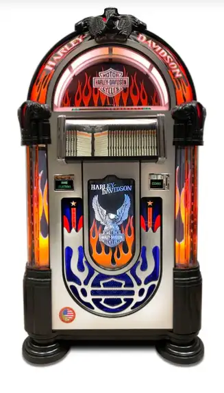 ROCK-OLA CD JUKEBOX – PLAYS CD'S, 45's, DIGITAL MUSIC, View more