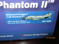 F-4B Phantom USMC VMFA-323 Death Rattlers Diecast Model Airplane