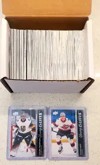 Upper deck hockey cards with Young Guns