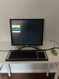 Dell Monitor with Keyboard & Mouse