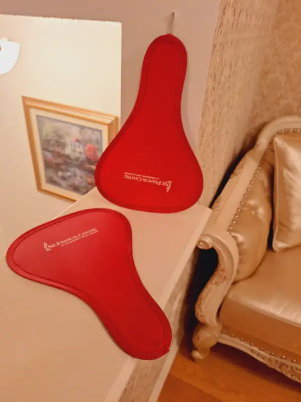 Brand New, 2 Fans, Color: Red/Silver Grey. Light and Cute62866660928643127