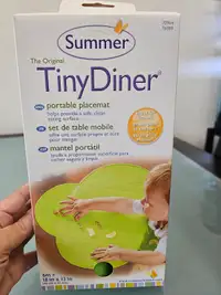 Summer tiny diner portable placemat