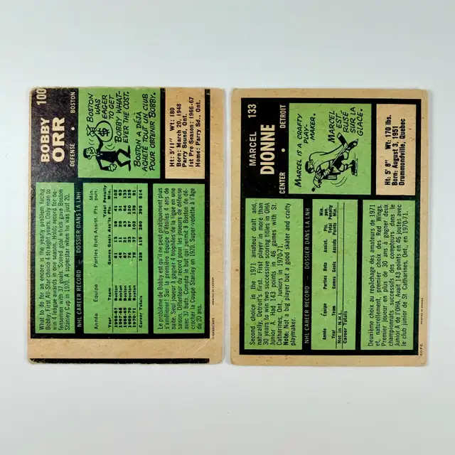 1971 OPC Hockey 260/264 Cards | Arts & Collectibles | City of Toronto ...