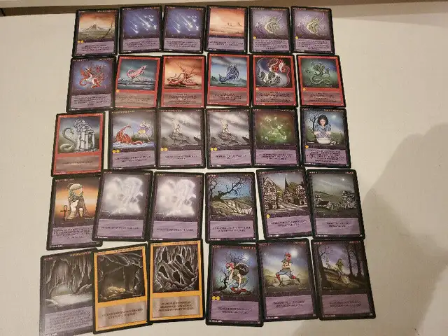 Wyvern Trading Card Game TCG (60 Cards) RARE CARDS SNOW STORM EA in Arts & Collectibles in Barrie - Image 3