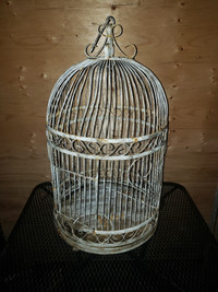 Vintage Wrought-iron Bird Cage