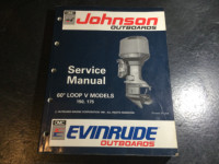 1992 Johnson Evinrude 150 175 HP V6 Outboard Shop Manual #508146
