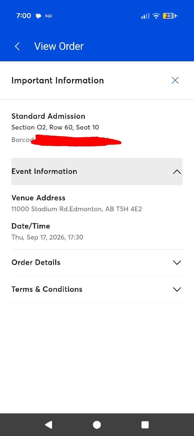 foofighters/Queens of the Stone age concert tickets