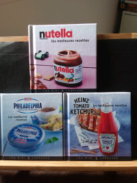 3 MINI LAROUSSE      NUTELLA ,KETCHUP ET PHILADELPHIA