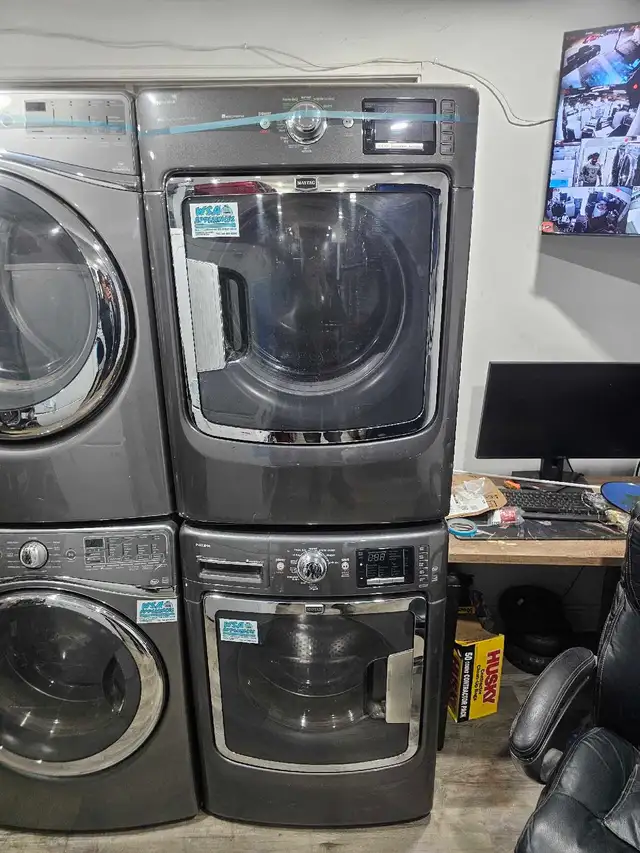 maytag xlarge washer GAZ DRYER SET CAN DELIVER  in Washers & Dryers in Mississauga / Peel Region - Image 2