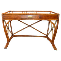 Bureau Boho Chic Vintage Handcrafted Bamboo Desk ★★★