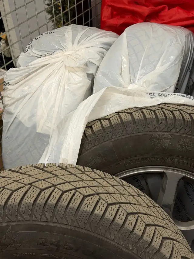 Continental VikingContact 7 Winter Tires245/65R17 on FAST Alloy in Tires & Rims in City of Toronto - Image 6