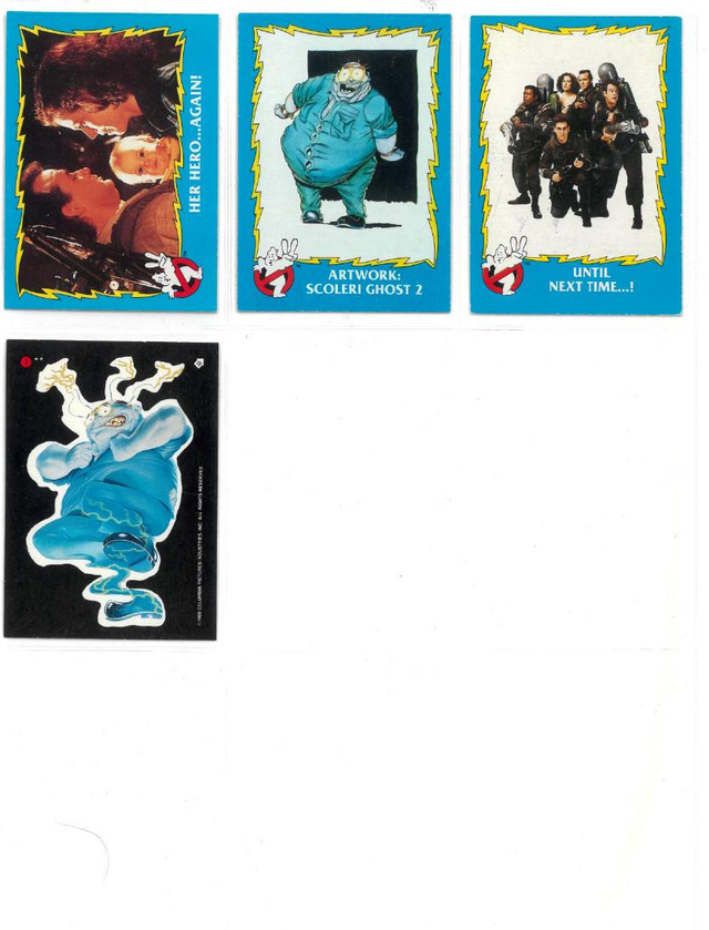 Ghostbusters items: trading cards, DVD, soundtrack, calendar in Arts & Collectibles in Calgary - Image 4