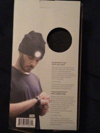 Bluetooth hat with light