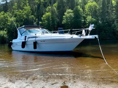 Bateau Sea-Ray 1990 modèle Express 310, 2 moteurs Diesel (TAMD41 Volvo) Shaft, beaucoup d'extra et d...