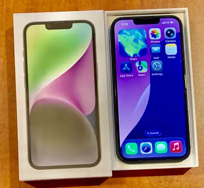 Unlocked IPhone 14 w/95% Bat Health 5G .128GB. 10/10 Not a mark, View more