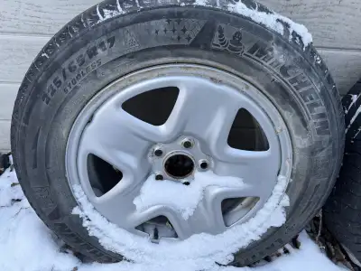 All 4 tires. Reason for selling is because I bought another car and no longer need these tires.