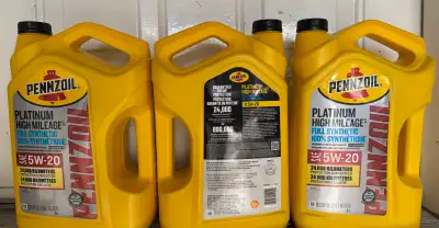 Please if you’re reading this the item is available. PENNZOIL PLATINUM HIGH MILEAGE FULL SYNTHETIC 1...