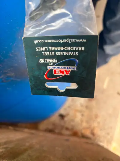 Rear brake line never used.