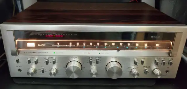 VINTAGE 1979 SANSUI G-6700 SILVER FACE DC STEREO RECEIVER JAPAN in Stereo Systems & Home Theatre in Markham / York Region - Image 3