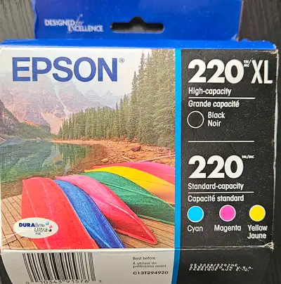 Epson ink cartridges XL220 for model W2760 printer, View more