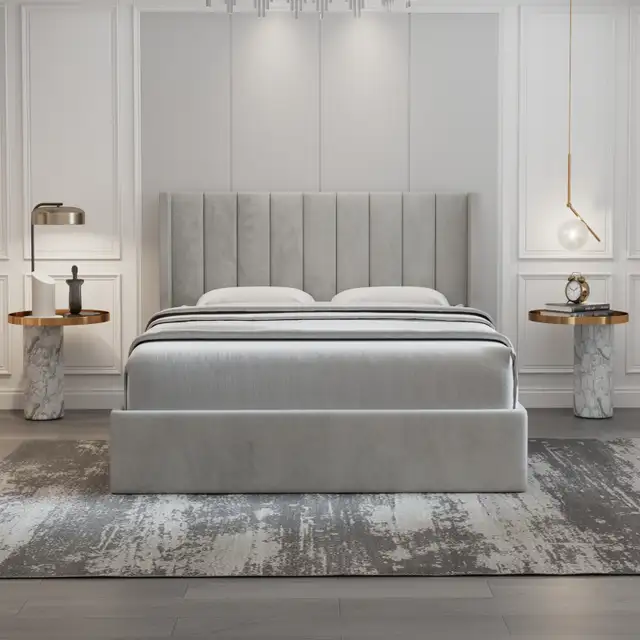 Queen Bed Frame with Hydraulic Lift Storage | Brand New in Box in Beds & Mattresses in Peterborough - Image 2