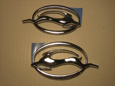 Chevy Impala chrome emblems side badges