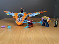 Thanos fight on Titan Lego set (76107)