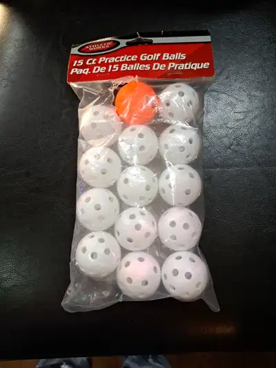 Package of Practice Golf Ball, View more