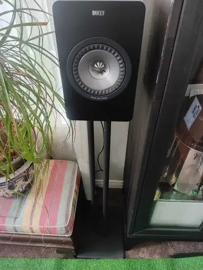 kef powered speaker's plus a velodyne powered subwoofer , View more