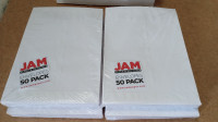 Enveloppes blanche format 7.5"x10.5" JAM Paper White Envelopes